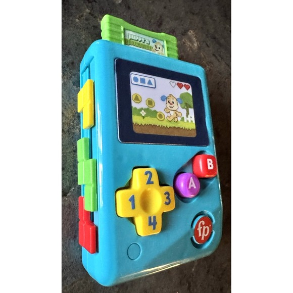 Fisher-Price Puppy's Adventure Handheld Learning Game Lights & Sounds Toy - Picture 4 of 6